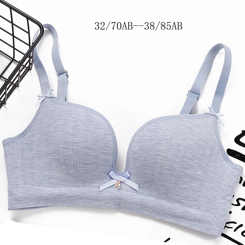 

Women Sexy Bras Push Up Lingerie Seamless Bra Girls Underwear Bralette Soft Wireless Brassiere Female Intimates AB Cup One-Piece