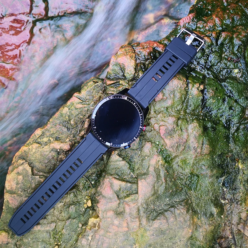 new t7 metal full touch screen call bracelet bluetooth smart watch men women wearable devices comfortable round smartwatch free global shipping