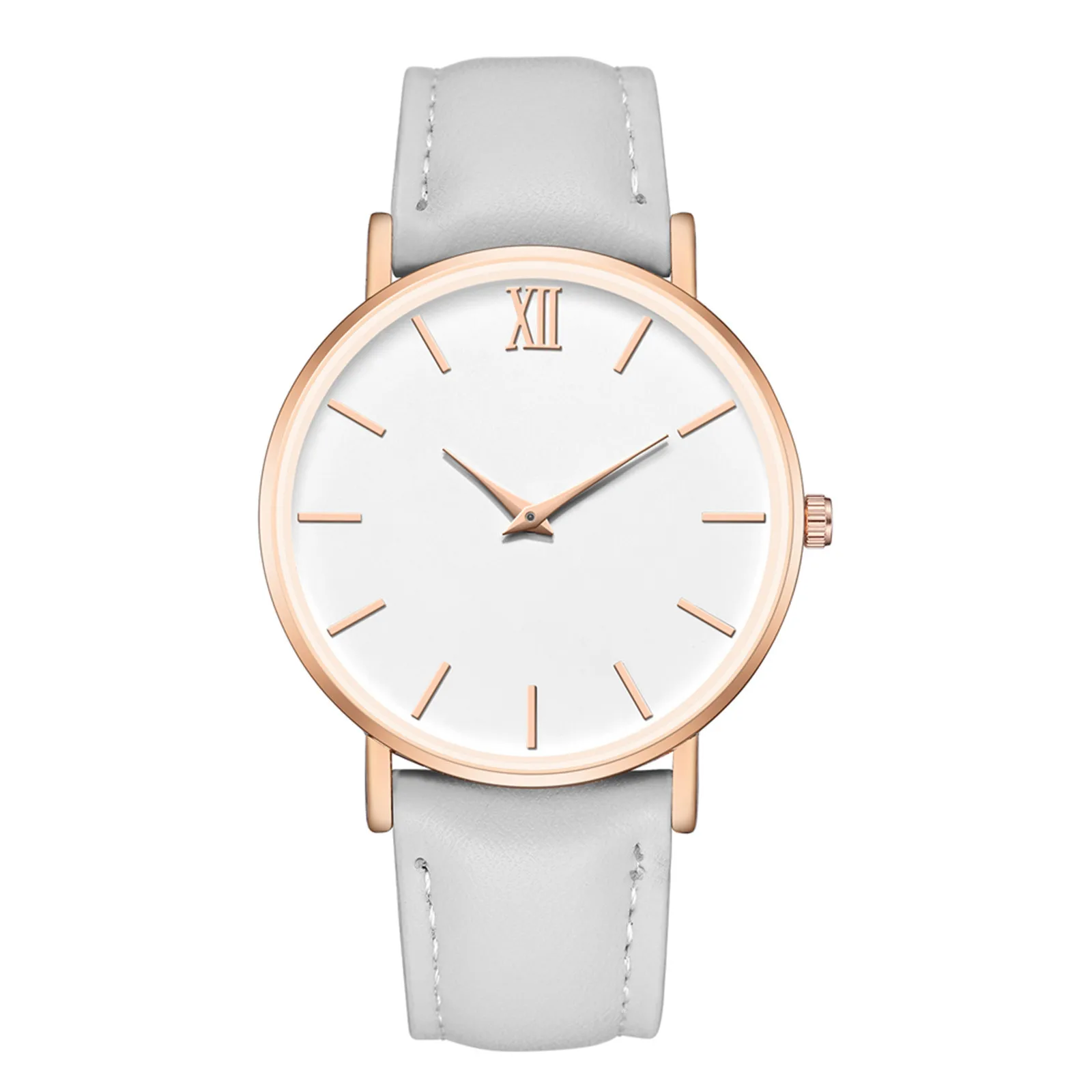 

Ultra-thin Rose Gold Watch Minimalist Leather Women Watch montre femme Watches Zegarek Damski Watch Relojes Para Mujer Reloj