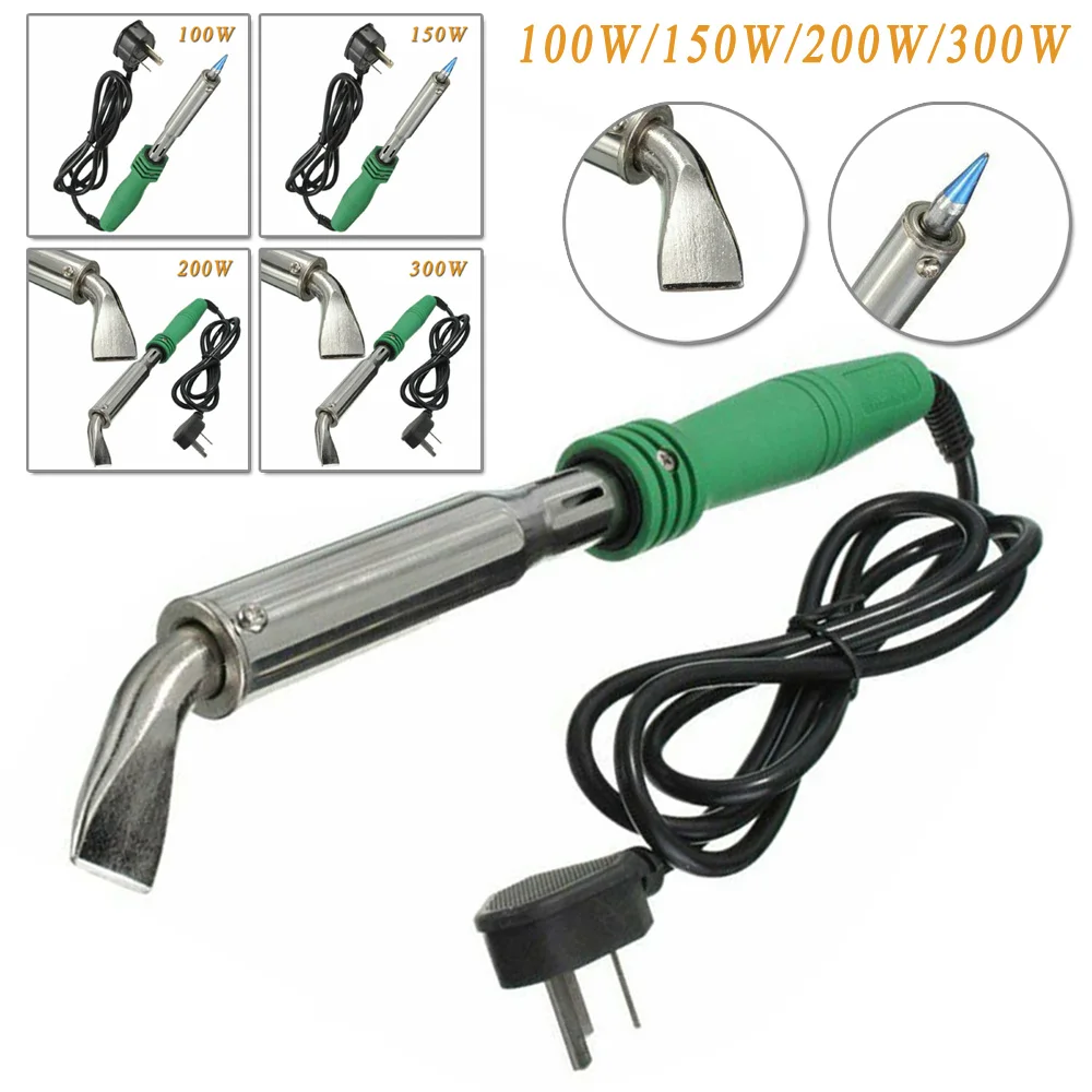 

100W/150W/200W/300W 220V High Power Constant Temperature Soldering Iron Electric Solder Station W/Plastic Handle