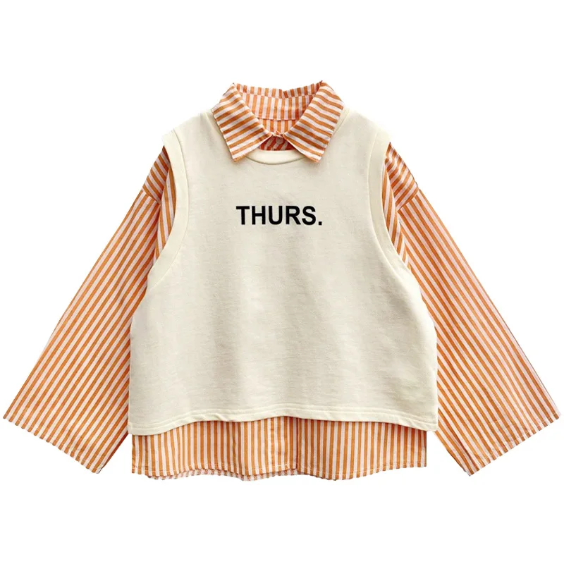 

Casual Children's Clothes Set Baby Girls Tops+ Pants 2pcs/Set Kids Spring Summer Costume Toddler Teenage Girl Clothing