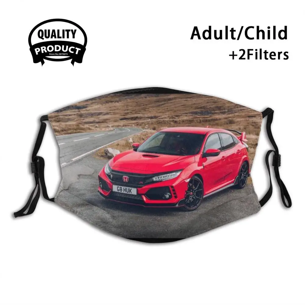 

Honda Civic Type R Funny Cool Cloth Mask Civic Type R Sports Car Jdm Car Drift Racing Nsx Tuner S2000 Impreza Ricer Supercar