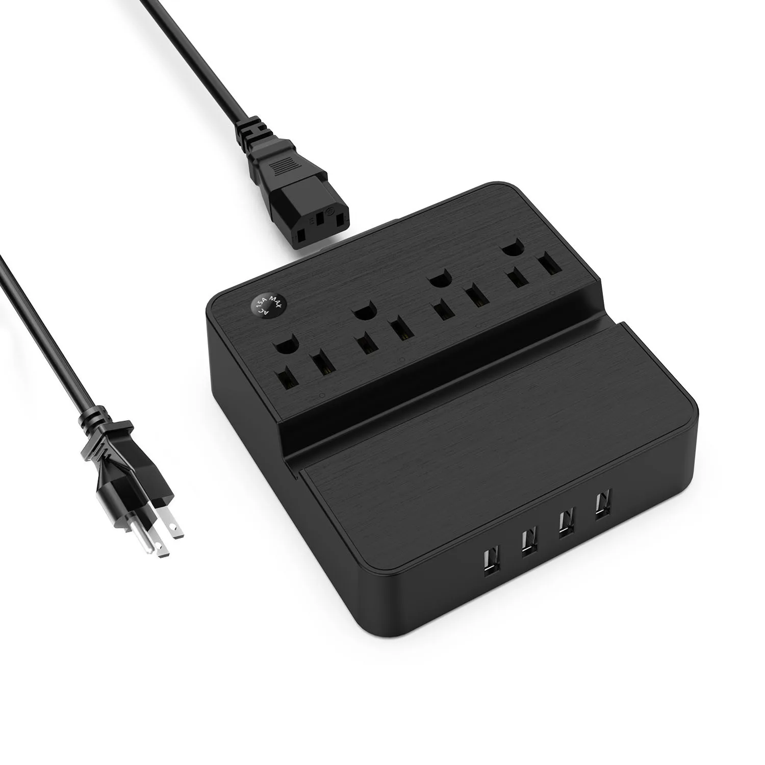 Wifi Smart power Strip Защита от перенапряжения 4 розетки США розетка с USB голосовым управлением удлинитель работает с Alex Google Home