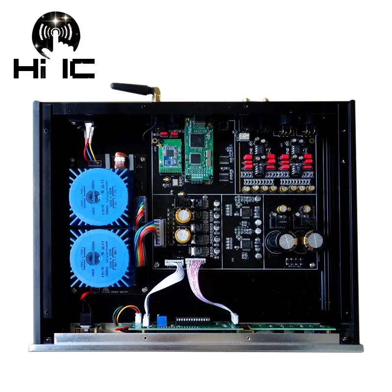 Цифровой аудио декодер DC100 AK4497 DAC поддерживает DSD256/PCM384K обновление AK4495SEQ Bluetooth 5 0
