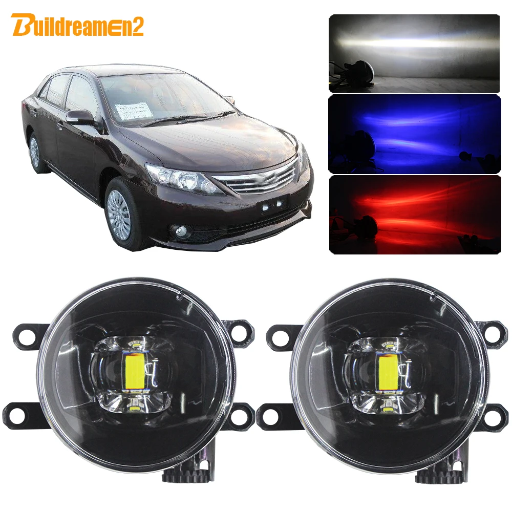 Buildreamen2 для Toyota Allion 2/ii 2007 2008 2009 2010 Автомобильный светодиодный противотуманный