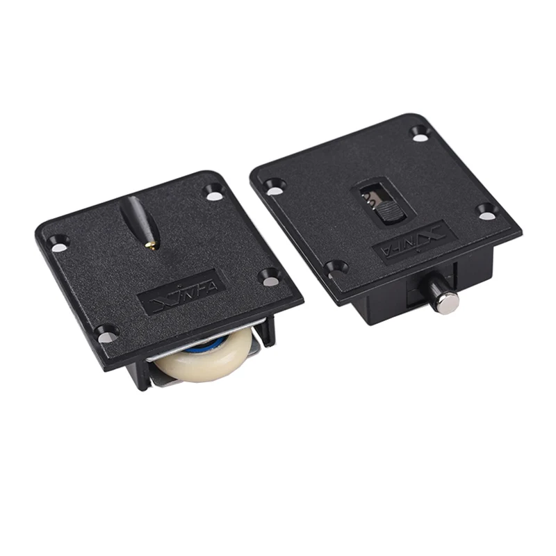 

Free Shipping 4 Pieces Furniture Caster Sliding Door Closet Cabinet Pulley Muted Nylon Wheel Household Hardware