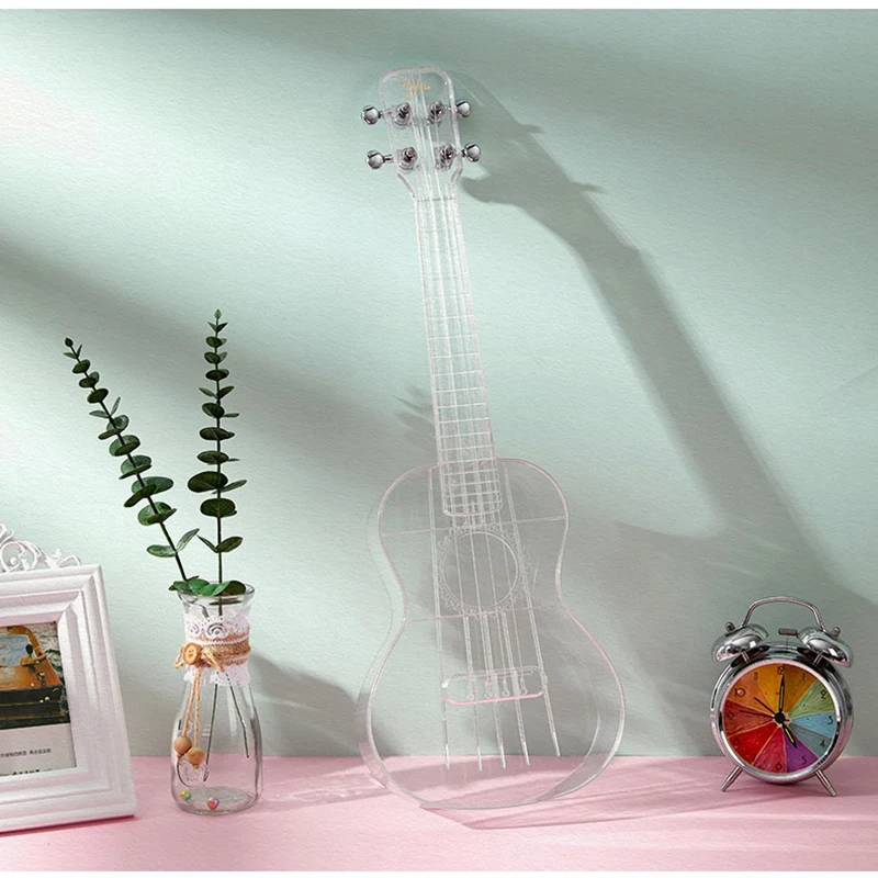 23 дюймовая Хрустальная Гавайская мини гитара в подарок для искусственного АБС