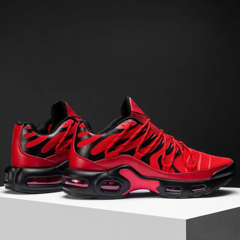 Air Cushion Man Sport Running Shoes Breathable Mesh Sneakers for Men Summer Outdoor Fitness Training Marathon Jogging Shoes