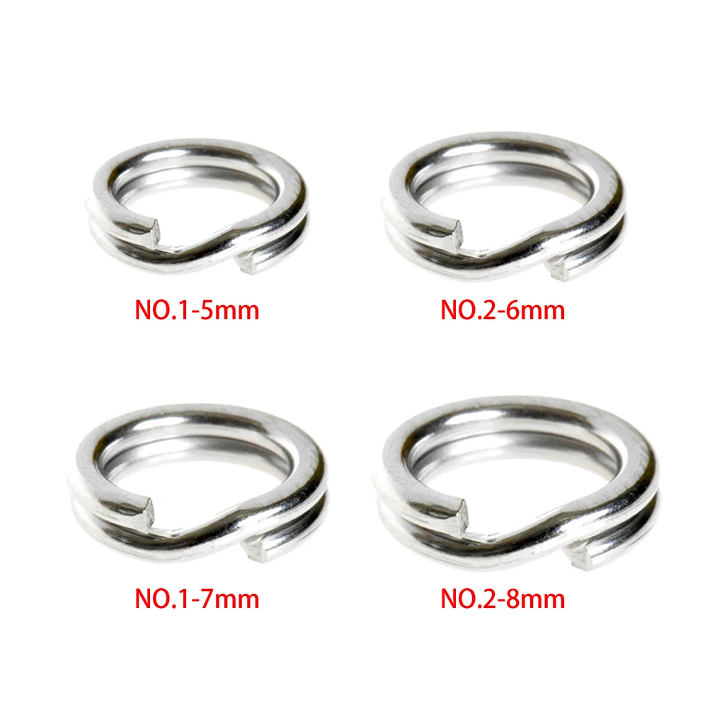 50 шт. рыболовная приманка из нержавеющей стали 4 размера 5/6/7/8 мм|Наживки для