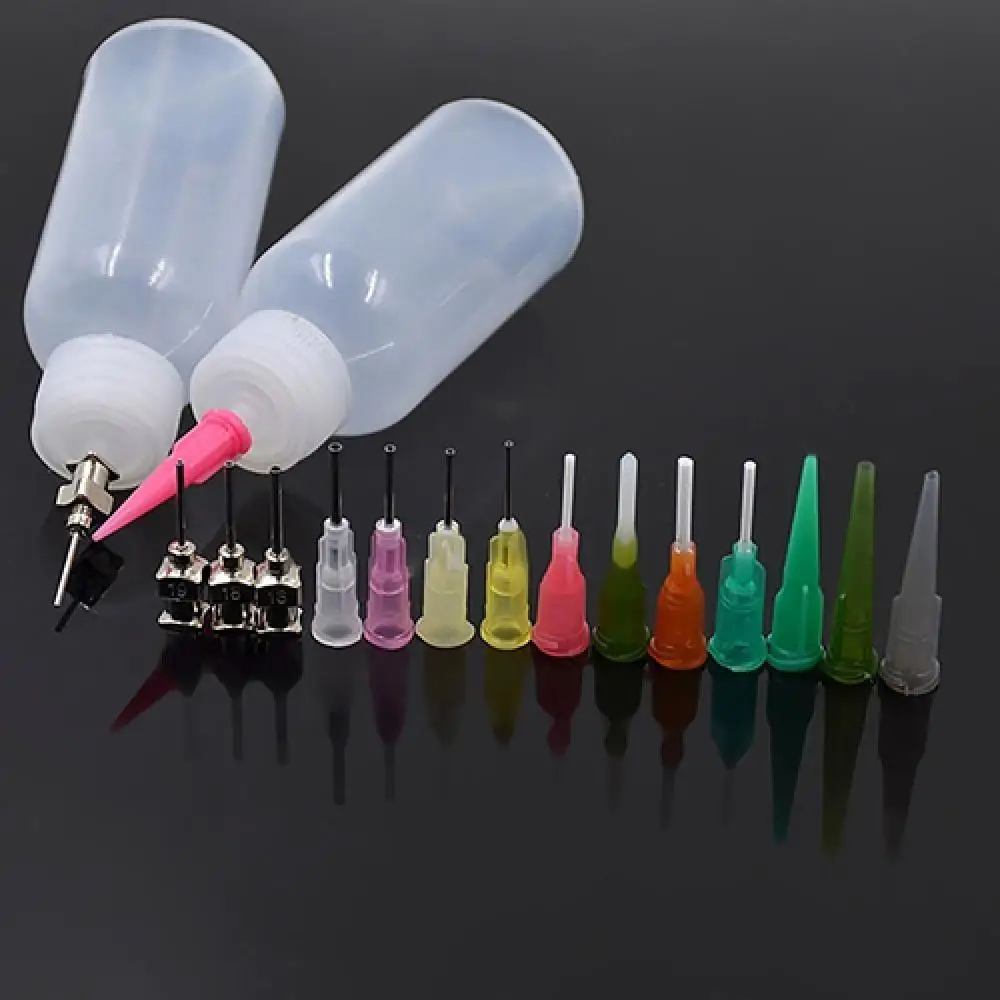 Hot 30ml Henna Applicator Bottle Tattoo Making Tool Reusable Easy to Use Squeeze Plastic Drawing Bottle Detailing Nozzle Tip Set 30ml tattoo jac bottle painting nozzle applicator drawing bottle with sealing cap body art tattoo accessories