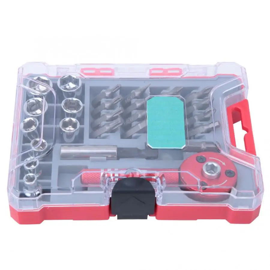 Набор мини-отверток с храповым механизмом 28 шт. | Инструменты