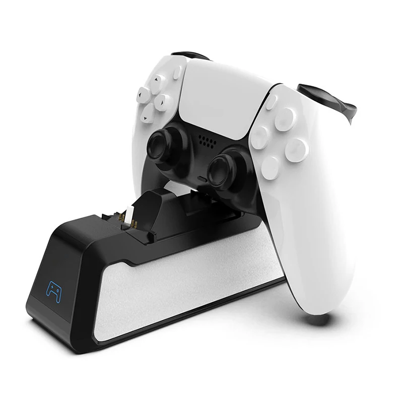 

For PS5 Dual Fast Charger for DualSense USB 3.1 Type-C Charging Cradle Dock Station for PlayStation 5 PS5 Wireless Controller