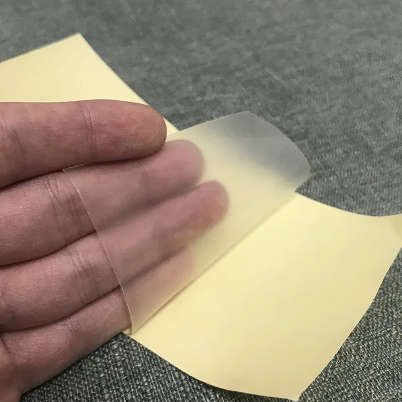 Прозрачная Самоклеящаяся нейлоновая наклейка из ТПУ водонепроницаемая тканевая