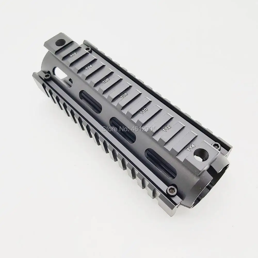 AR-15 Drop-In Quad Rail из двух частей AR 15 Handguard алюминий 6,7 дюймов для M4 M1