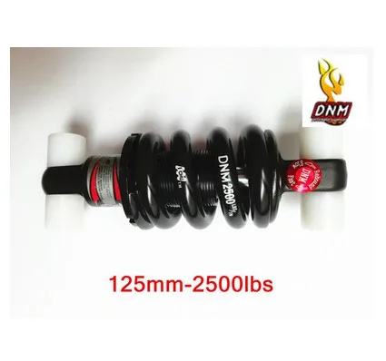 DNM24x24x125-2500LBS EXA формы Задний амортизатор 291 R регулируемая подвеска ударов Весна Kindshock горный велосипед MTB велосипеда 125 1000 1250 фунтов e скутер - Цвет: DNM24x24x125-2500LBS