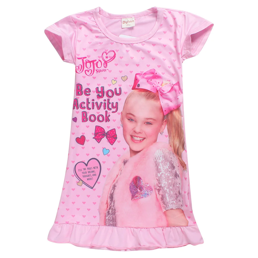 Коллекция 2020 года Лидер продаж JOJO siwa одежда для малышей платья больших детей