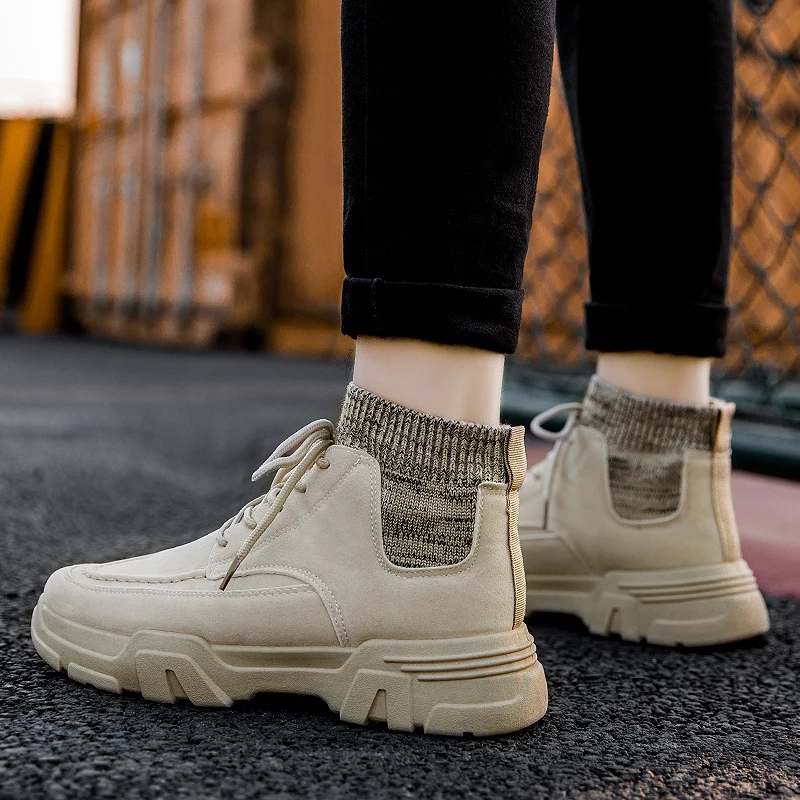 Men Hiking Shoes Waterproof Male Outdoor Travel Trekking suede Leather Climbing Mountain Shoes Hiking Hunting Boots Sneakers Man