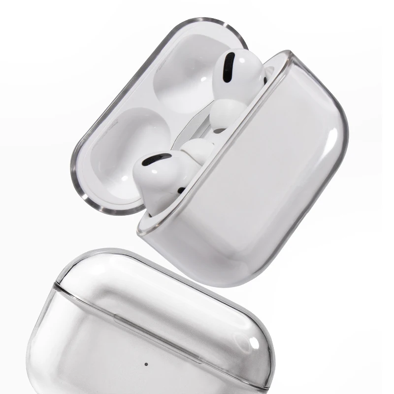 Защитный чехол для Apple Airpods pro беспроводной Bluetooth наушников AirPods новый ПК твердый