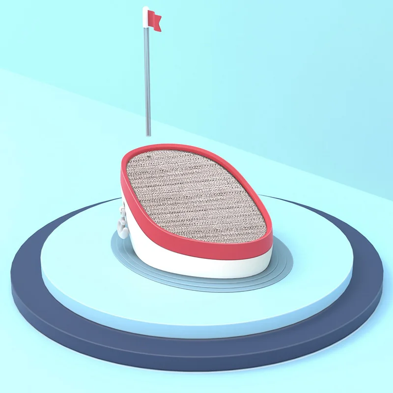 

Yacht Cat Claw Grinder Claw Grinder Large Corrugated Cat Cat Wear Wearable Storage Cat Toys Cat Supplies Durable Fun Cat Tree