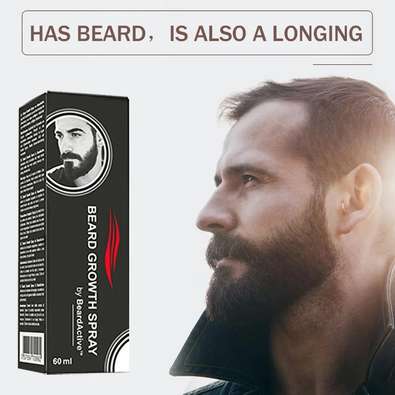 100% натуральное ускоренное масло для роста бороды от выпадения волос мужской рост