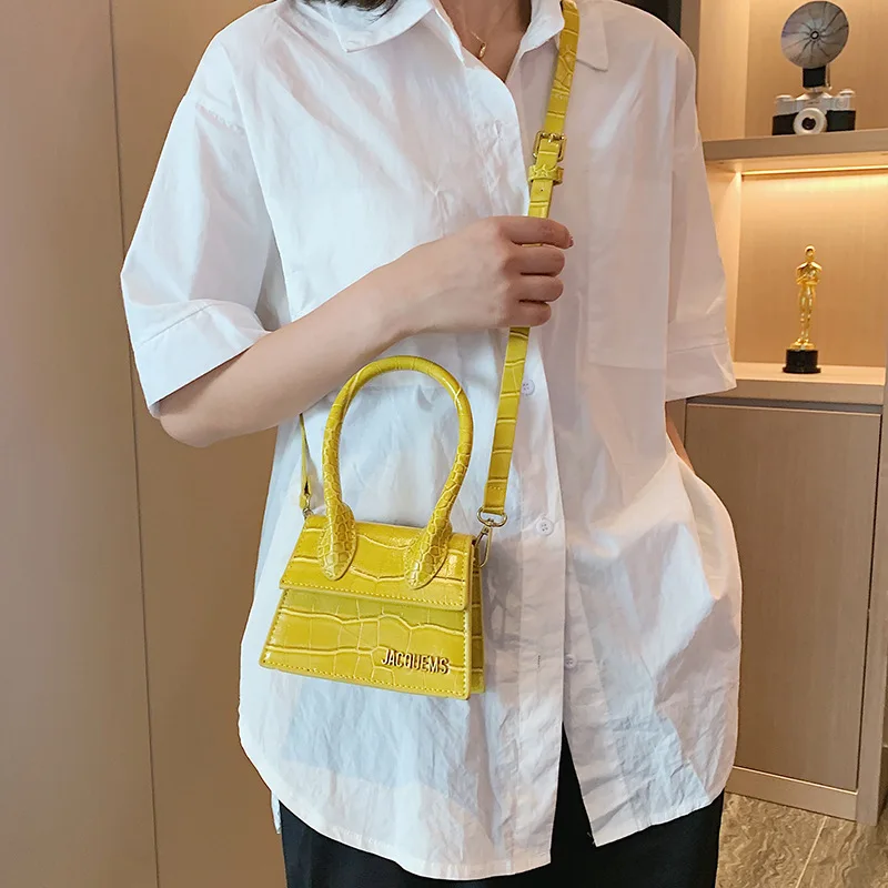 Новинка 2019 Женская вместительная мини-сумка с крокодиловым узором женская сумка