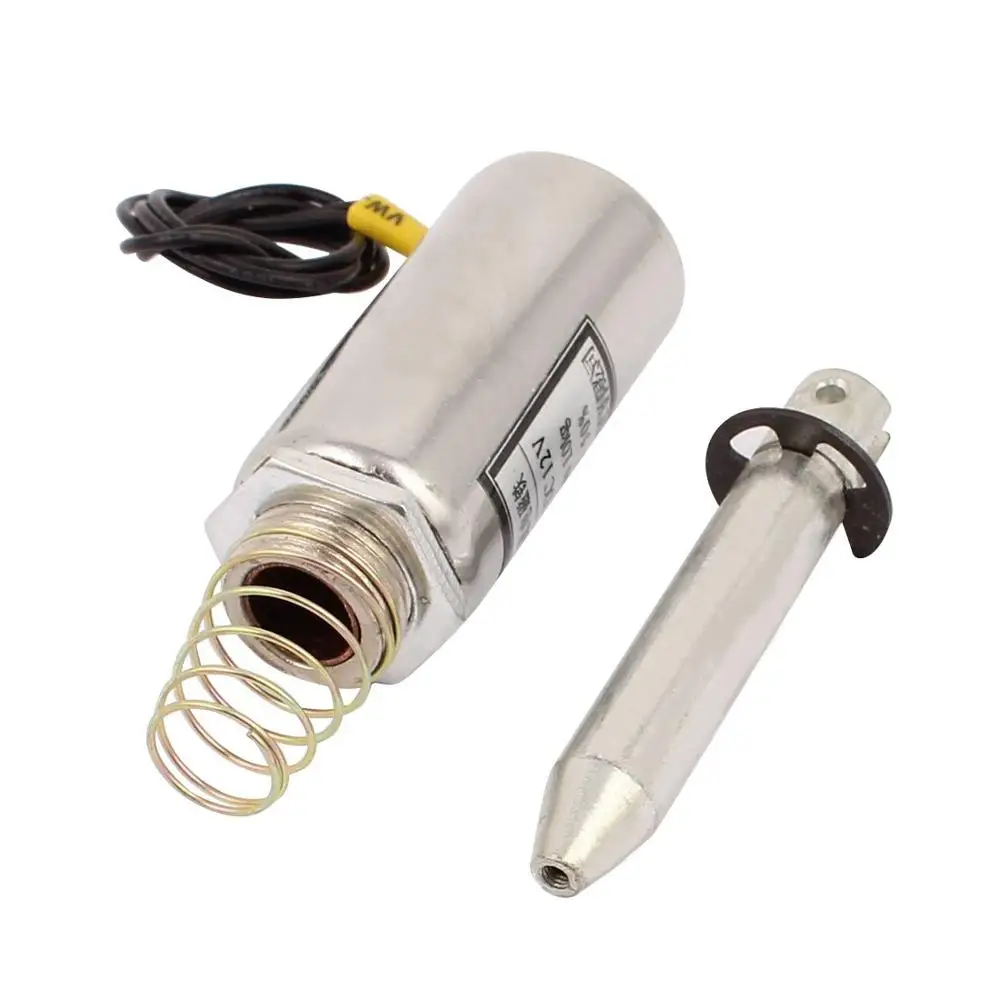MQ8-Z12 DC 12V 24V тянуть тип линейного движения трубчатый Электромагнит 1 кг силы |