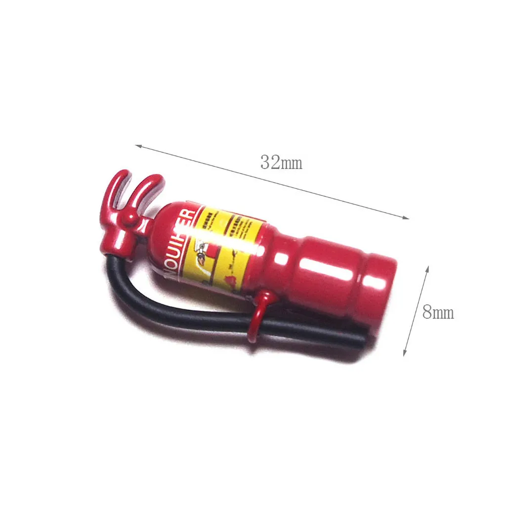 1:12 / 1: 6 Toy House Miniature Scene Model Fire Extinguisher Pretend Use the best materials for children to play safely | Игрушки и