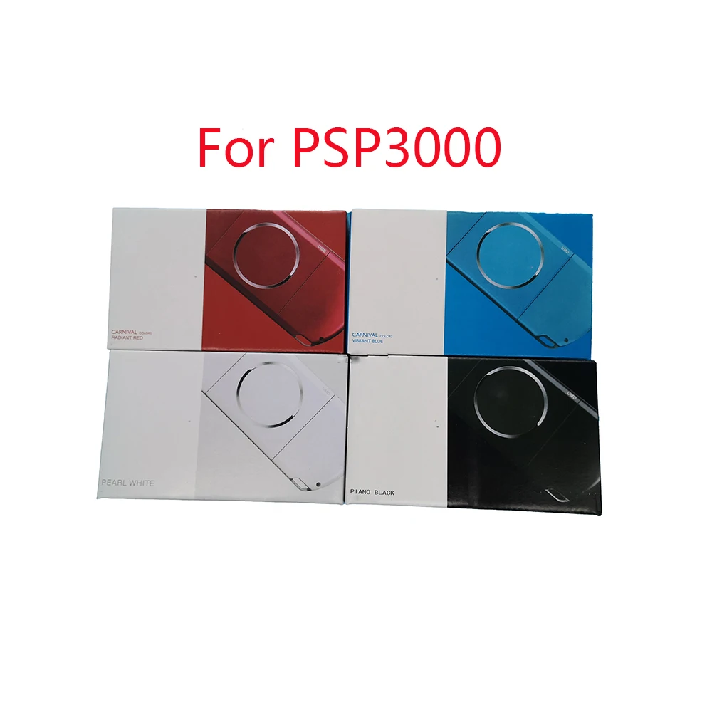 10 PCS a lot New Packing Box Carton for PSP 3000 Game Console packing with Manual and Insert