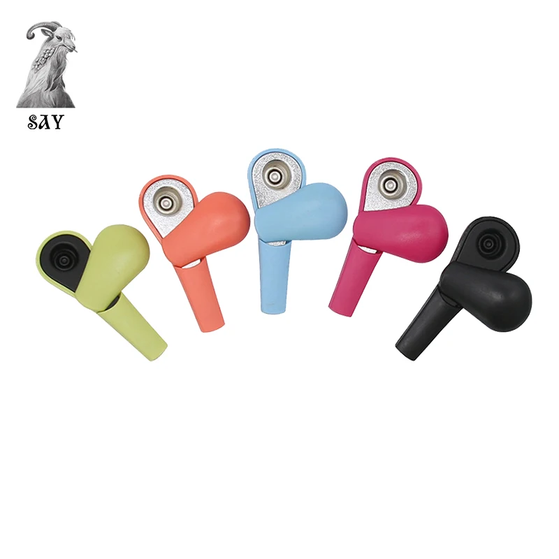 

SY 1PC Portable 98mm Metal Smoke Tobacco Pipe Cigarette Smoking Herb Pipe Cigarette Holder Pipe Accessories