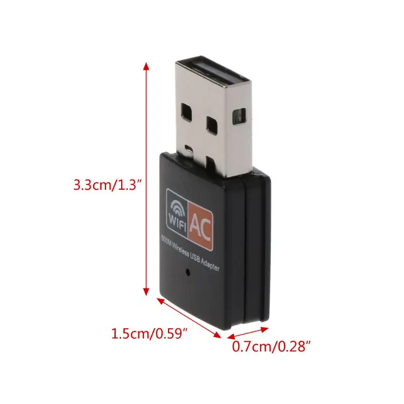 USB Wi-Fi адаптер 600 Мбит/с 2 4 ГГц 5 | Компьютеры и офис