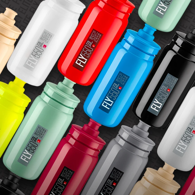 

2020 NEW Ultra light Bicycle Water Bottle Elite Team Edition Sports Kettle MTB Cycling Bike Road Racing Bottle 550ML