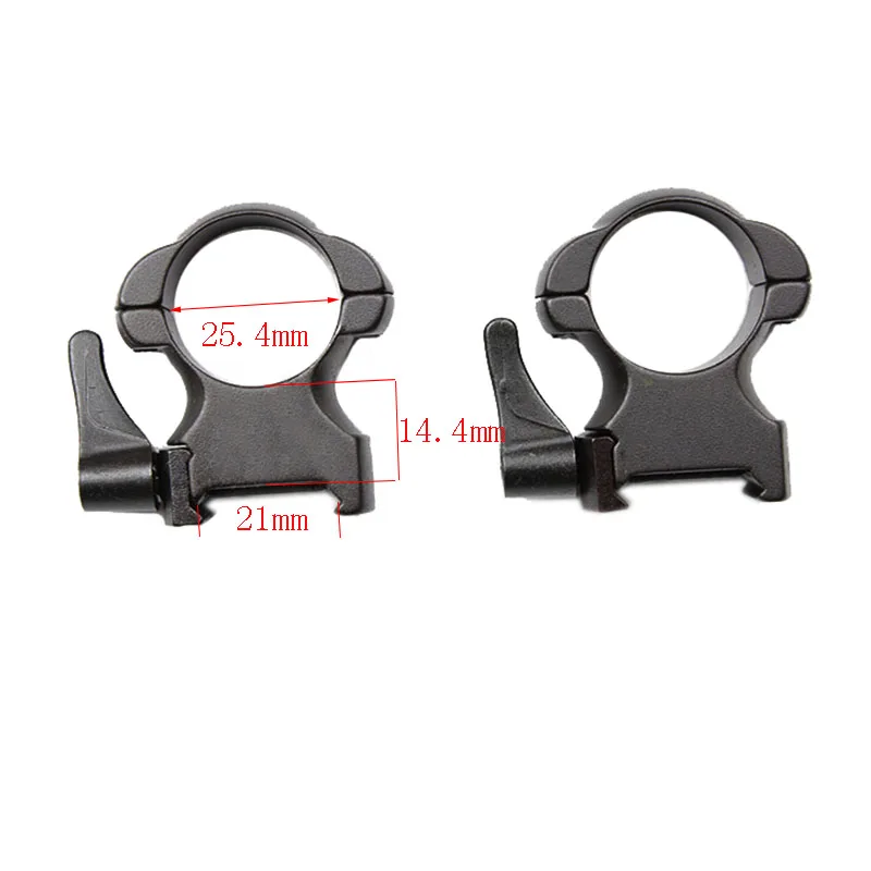 Винтовочный стальной Вивер с креплением 1 дюймовый матовый рычаг Lok Top mount Rings|mount