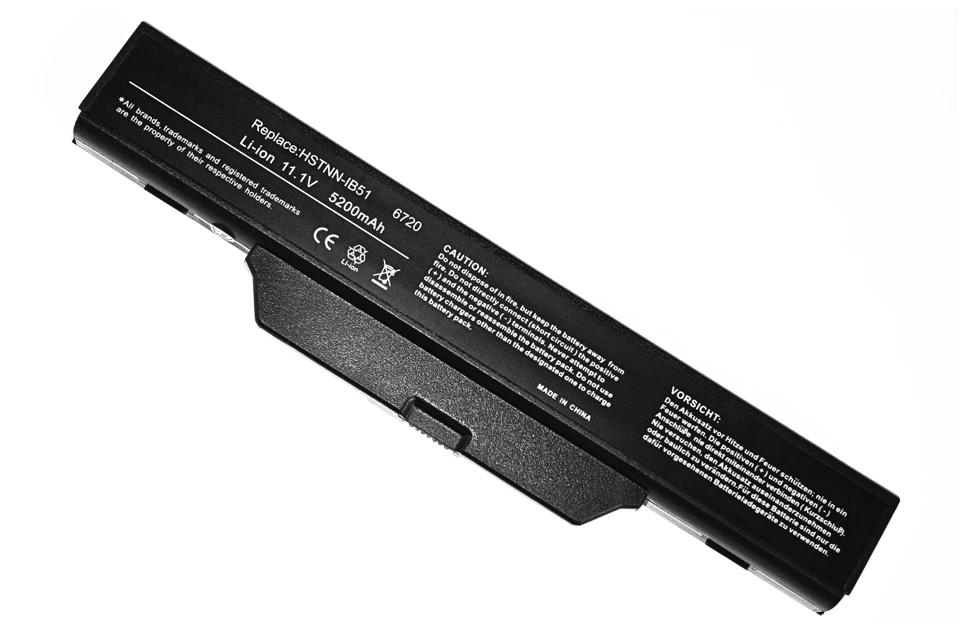 11,1 V батарея для COMPAQ 510 511 610 615 для струйного принтера Hp 550 Бизнес Тетрадь 6720s 6730s 6735s 6820s 6830s HSTNN-IB51 HSTNN-IB62