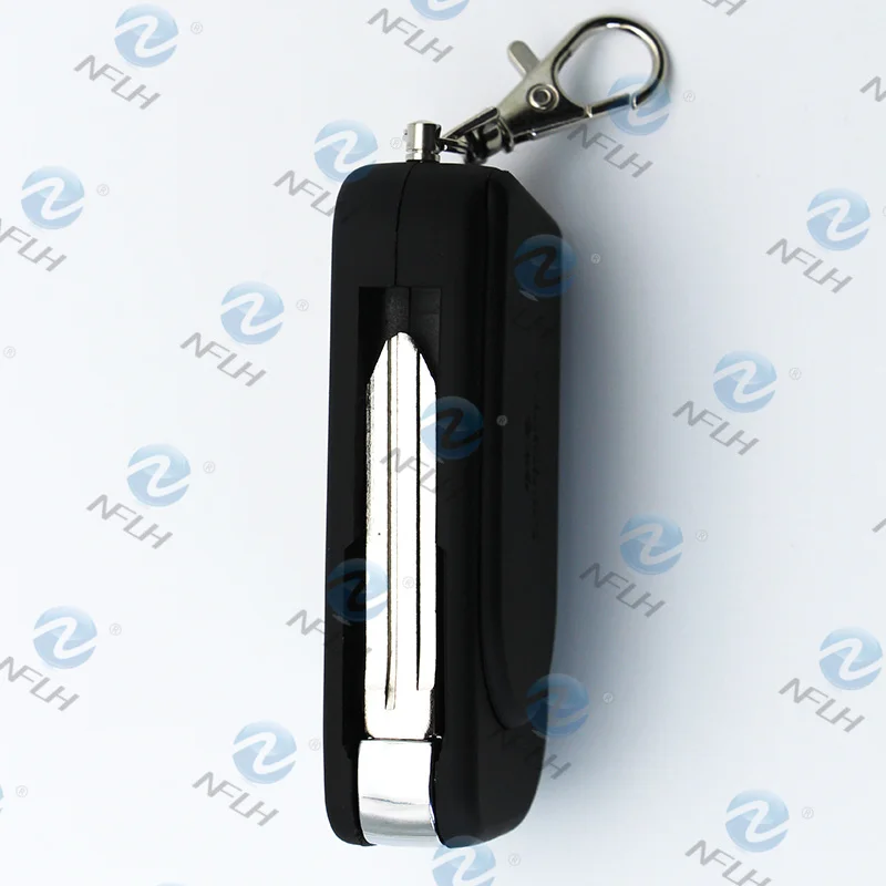 NFLH Keychaine A93 Remote Controller With Key Uncut Blade For Two Way Car Alarm Starline Folding Flip Remote|Охранная