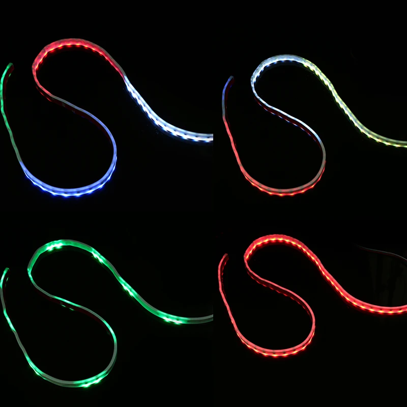 Posbay RGB Светодиодная лента водонепроницаемая для багажника автомобиля сигнальный