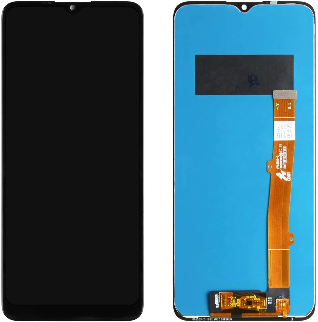 

Сменный сенсорный ЖК-дисплей iParts для Alcatel 3X 2020 5061 5061K 5061U 5062 5062W 5062Z, черный