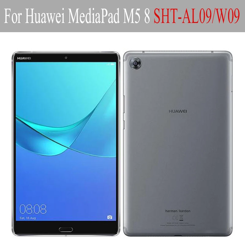 

Tablet Case For Huawei MediaPad M5 8.4" TPU Airbag Protection Silicone Transparent protective Cover Soft Shell For SHT-AL09/W09