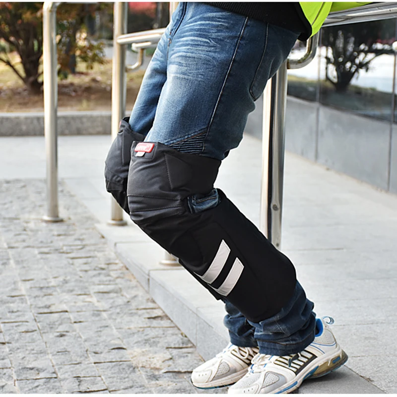 Защитный наколенник для езды на мотоцикле теплые спортивные наколенники катания