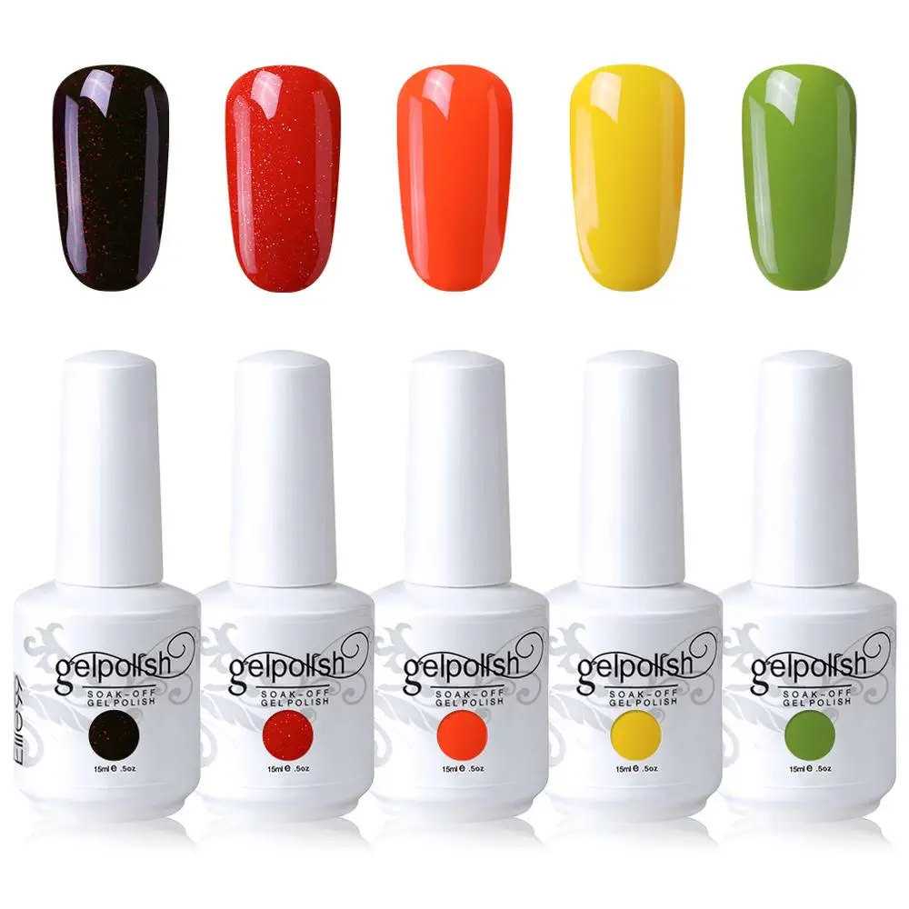 Гель лак для ногтей Elite99 15m гибридные Лаки лаки Полупостоянный верхнее покрытие