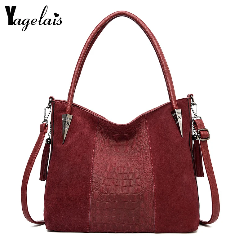 

2019 Summer new style Women Bag Handbag Tote Over Shoulder Crossbody Leather Big Brand Black Brown Casual Designer Female Bolsas