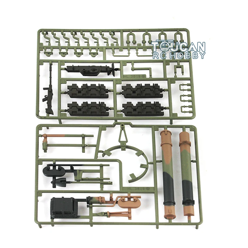 

US Stock Henglong RC Tank 1/16 German Panther 3819 Plastic Decoration Parts Bag TH00202-SMT2