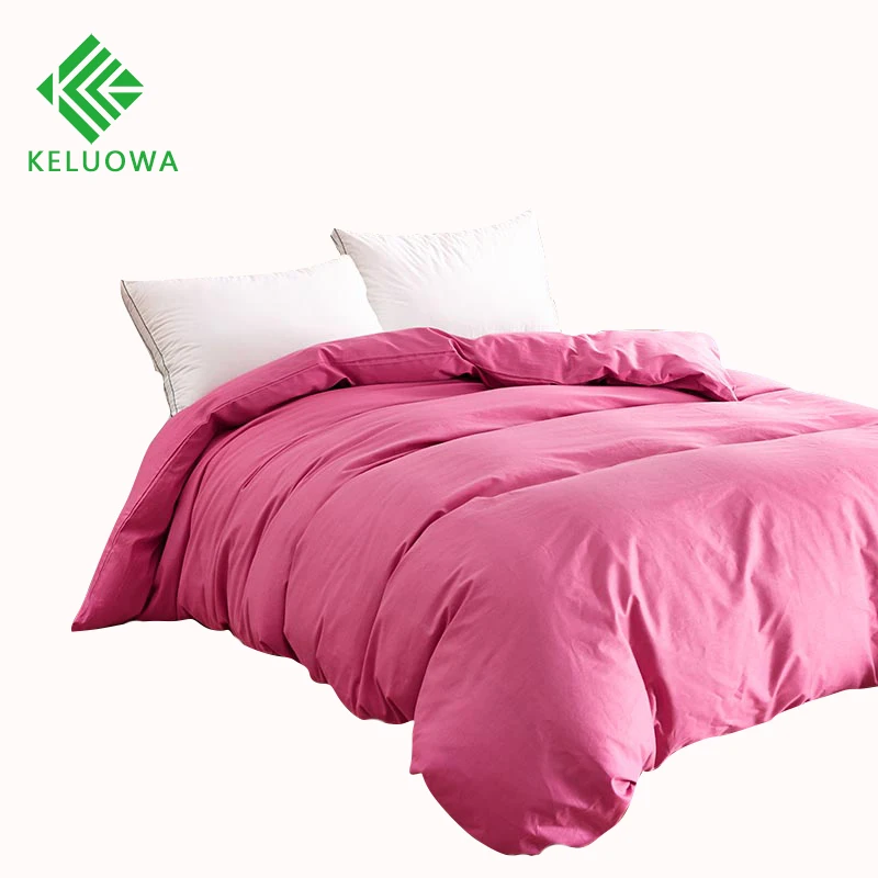 

Simple Style Solid Color Quilt Cover 200x230cm Duvet Cover Queen Size Modern Bedding One Piece Free Shipping