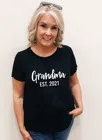 Женская Повседневная футболка grandest, эстетическая футболка 2021 года, Женская хипстерская одежда для бабушки, футболки с коротким рукавом