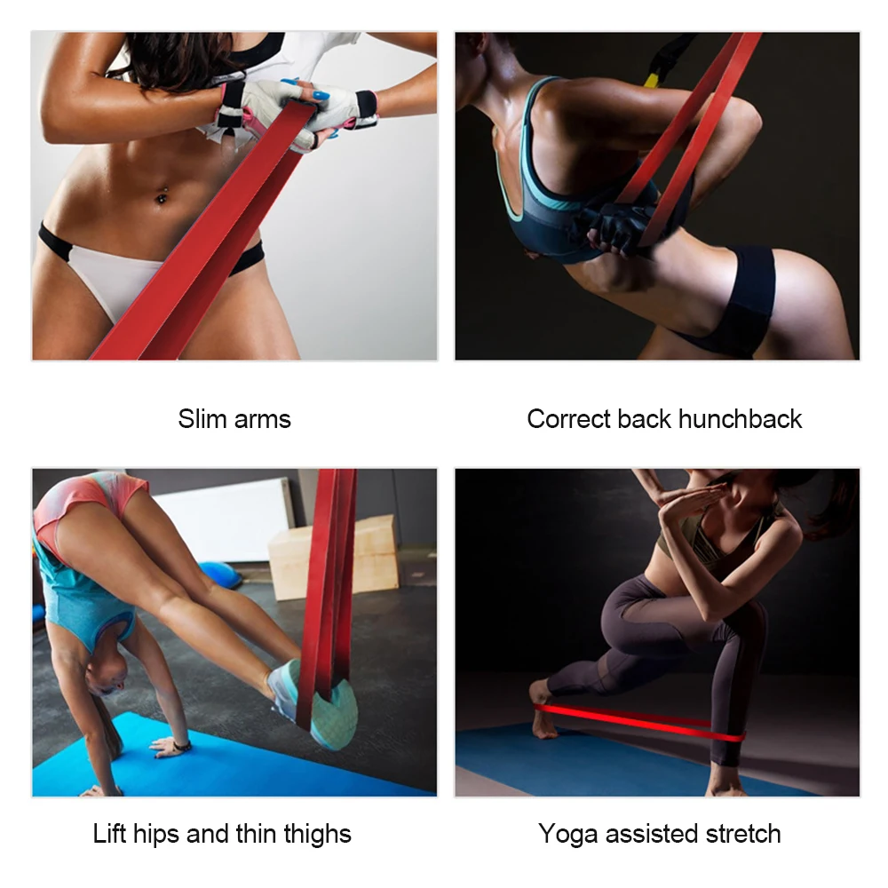 Унисекс 208 см подтянуть Эластичная лента из натурального латекса каучуковый Tpe