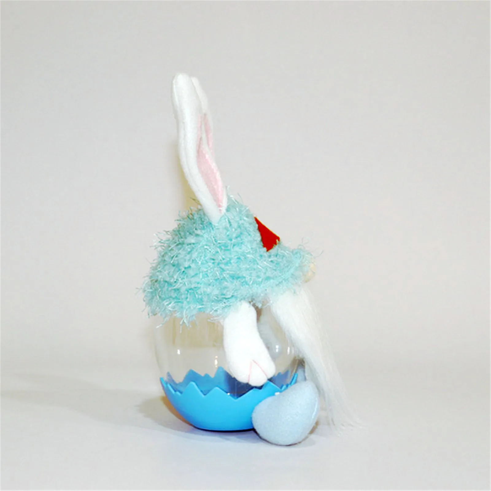 

DIY Easter Bunny Craft Eggs Home Decoration Desktop Room Decor Rabbit Handmade Hanging Faceless Dolls Ornament Kids Holiday Gift