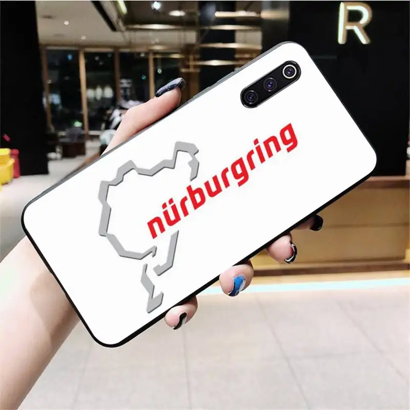 

HUAGETOP F1 track Nrburgring Phone Case Cover for Xiaomi Mi10 10Pro 10 lite Mi9 9SE 8SE Pocophone F1 Mi8 Lite