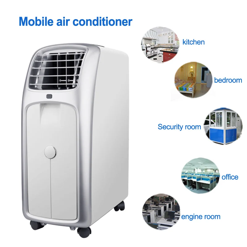 Single Cold Household Air-conditioning Machine Vertical Dehumidification Portable Equipment 220v