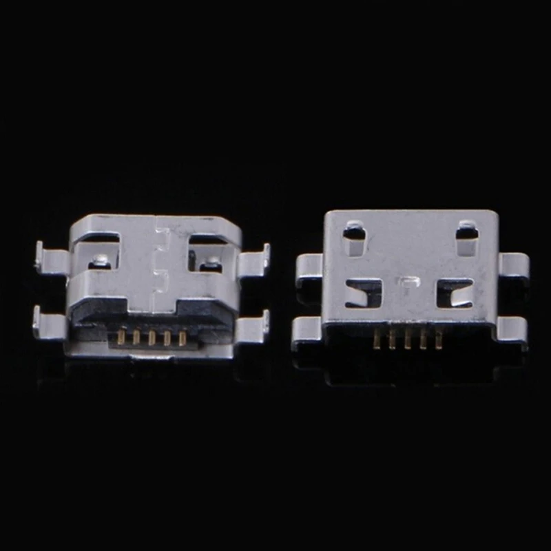 

Micro USB 5pin B Type 0.8mm Female Connector For Mobile Phone Mini USB Jack Connector 5pin Charging Socket Four Feet Plugs 10pcs