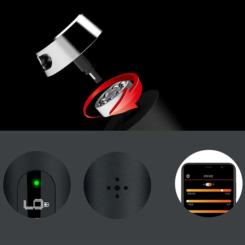 Смарт Bluetooth Скакалка крест подходит цифровой счетчик калорий скорость скакалки для упражнений будильник установка веса#294088