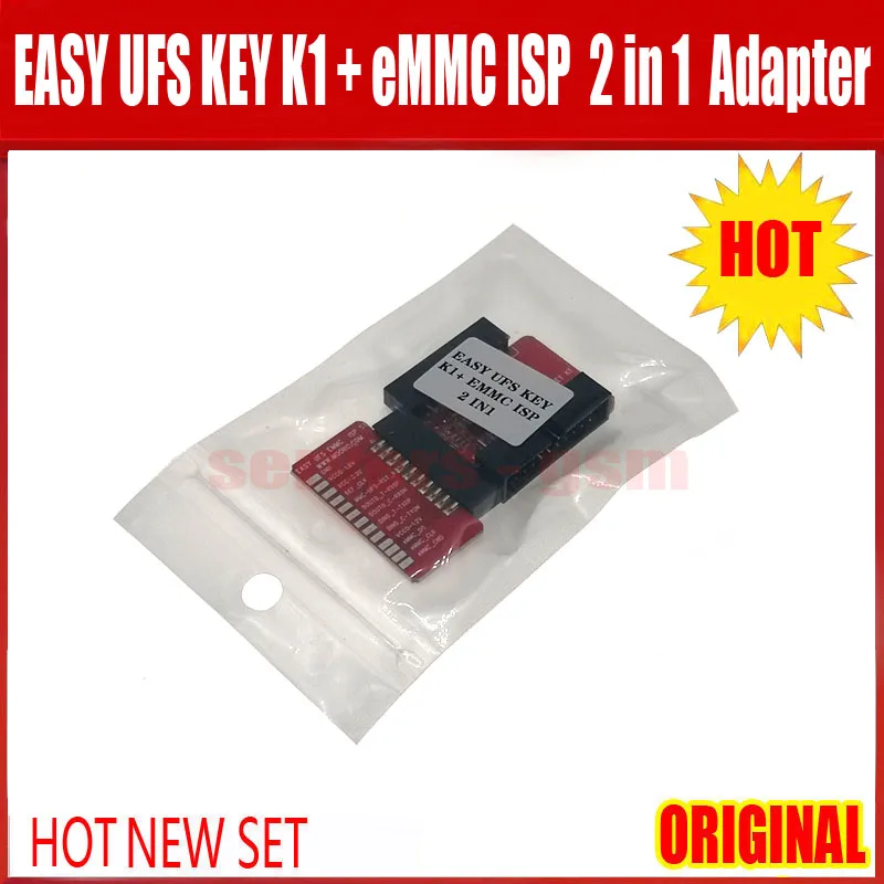 Легкий плюс UFS ключ K1 + eMMC ISP 2 в 1 адаптер для Socket / EMMC work|Антенны связи| |